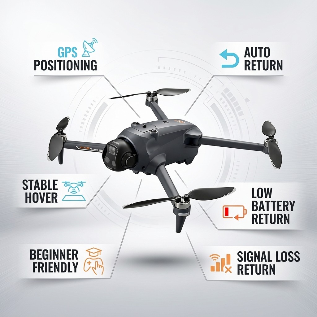 Potensic Drohne mit GPS, autom – Drone Kit Long Range Bewertung und Preis