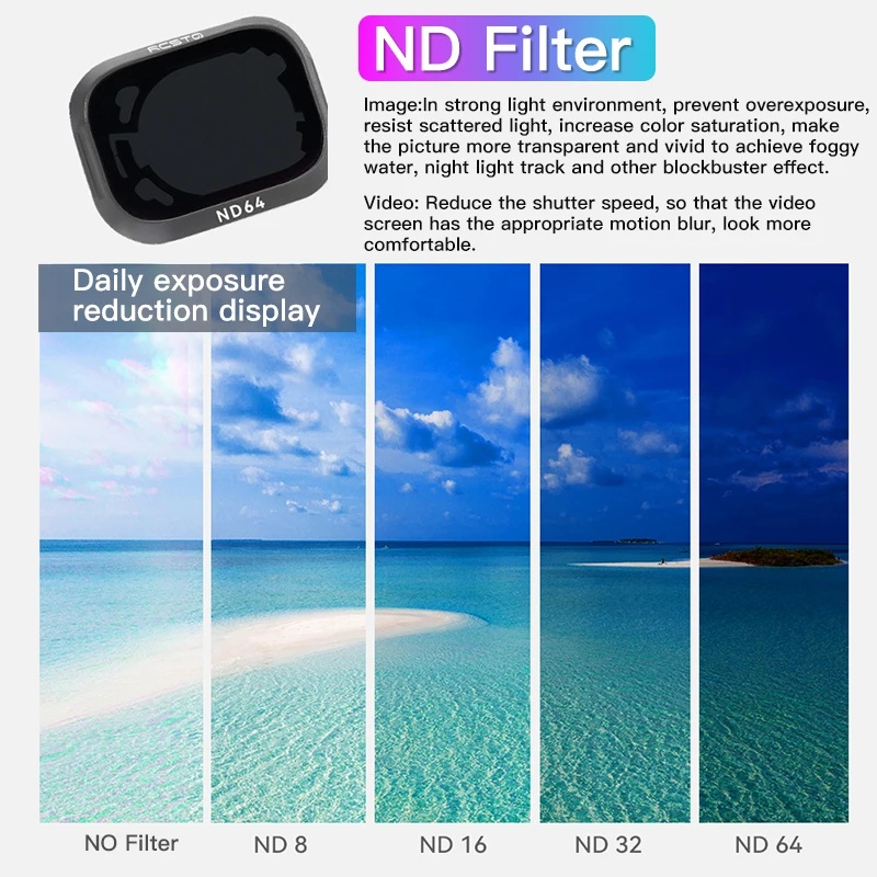 RCSTQ Filter-Set für DJI Mini  – Drone Kit With Camera Bewertung und Preis